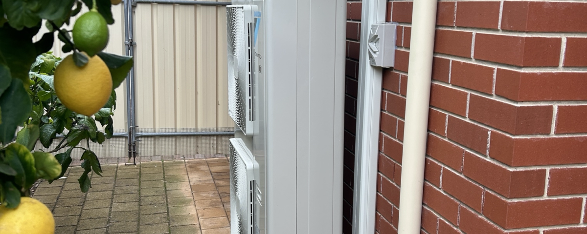 New Daikin FDYAN160A-C2V 16kW ducted reverse cycle air conditioning outdoor unit installed by Morphett Air at a home in Seacombe Gardens.