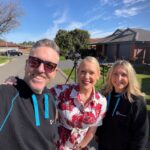 Ashton Hurn MP with the team at Morphett Air